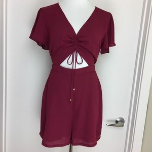 Express cut out romper